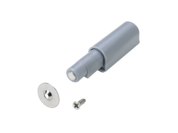 Lot de 2 système d'ouverture pour porte de meuble par pression HETTICH, l.12 mm