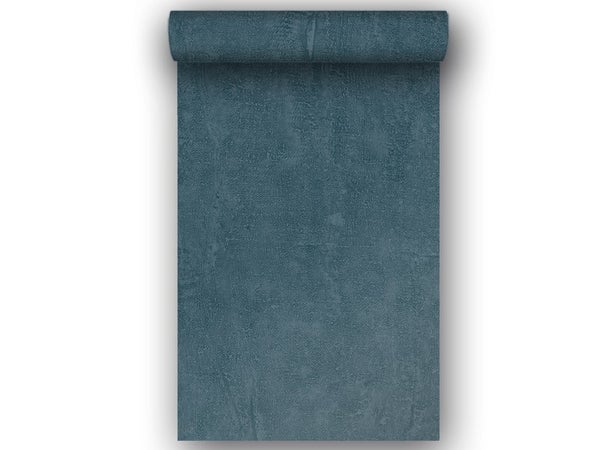 Papier peint vinyle Béton mat bleu légion
