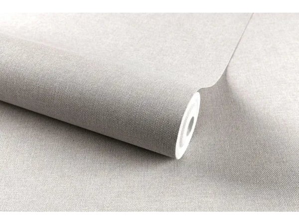 Papier peint vinyle Textile mat gris oyster