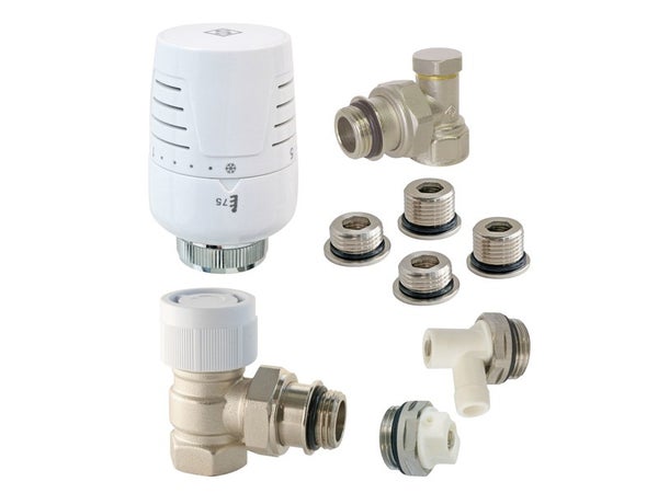 Kit thermostatique T302 équerre universel complet