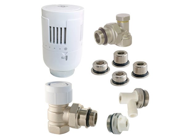 Kit thermostatique T303 équerre universel complet