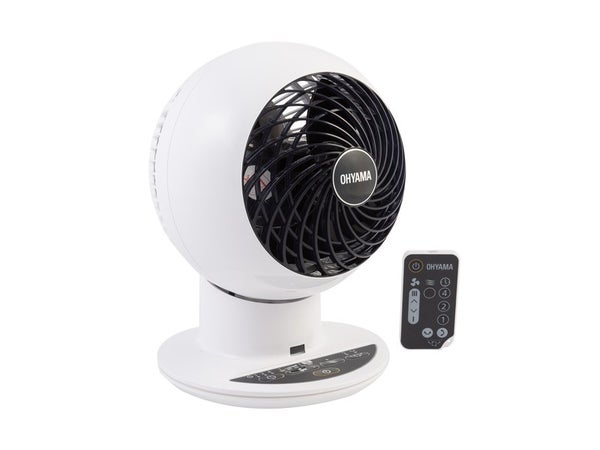 Ventilateur a poser, OHYAMA, Pcf-sc15t blanc 38 W, D18 cm