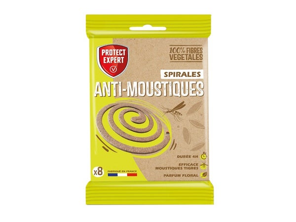 Lot de 8 Spirales anti moustiques