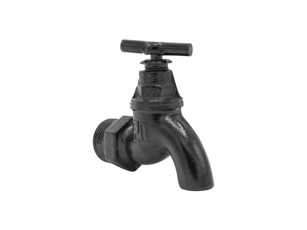 Robinet MyTube diamètre 25 mm noir