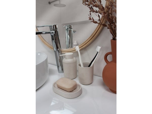 Gobelet bambou Nori, beige