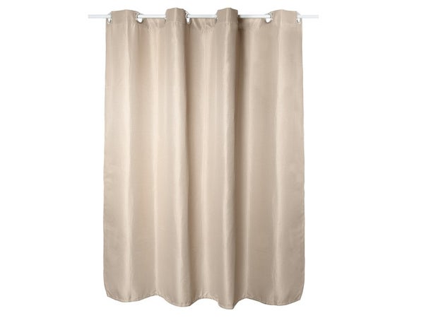 Rideau de douche en textile, Easyclip maya trench 180 x 200 cm cm