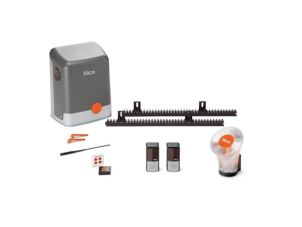 Motorisation de portail coulissant Filo, NICE HOME, 400F kit