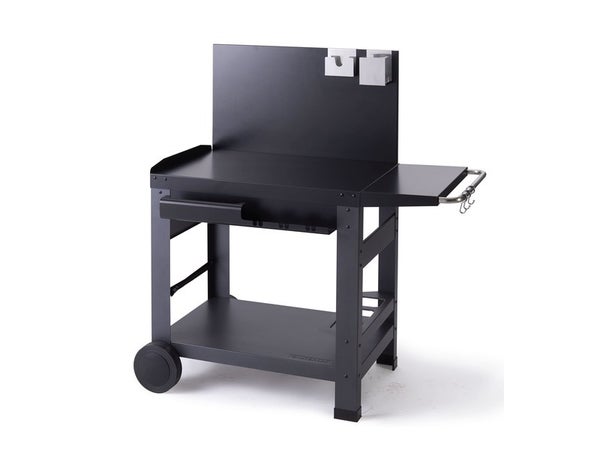 Chariot pour plancha NATERIAL VENTURA, gris / argent
