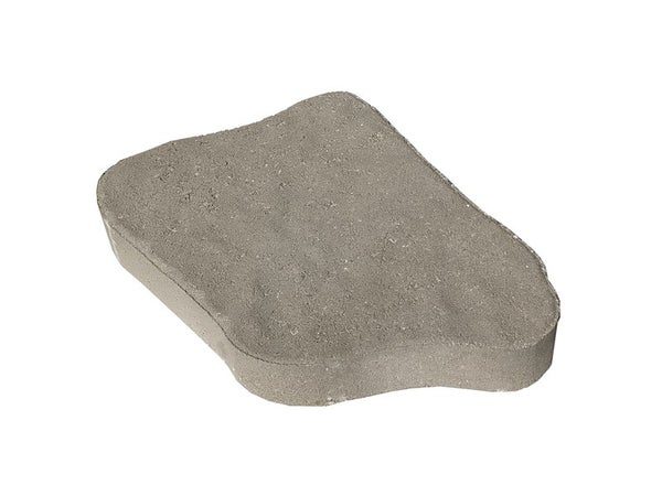 Pas japonais en beton LUDIK, gris clair, L.34 x l.25 x Ep.4.5 cm