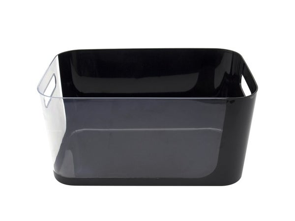 Boîte de rangement Nomade, H.14.2 x l.18 x P.14.2 cm, gris, Remis Paris 1
