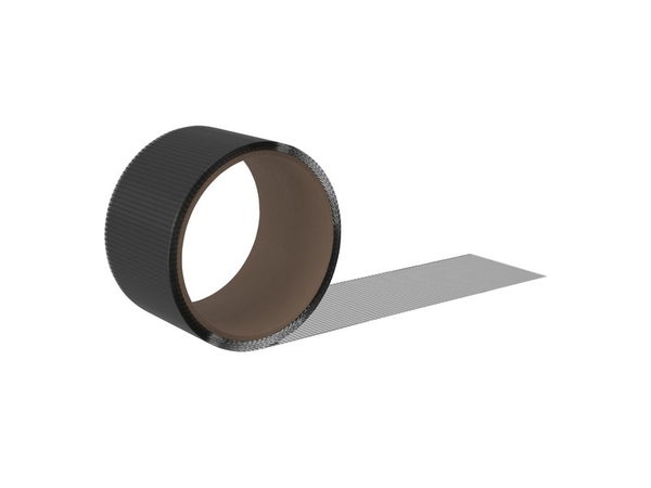 Kit de reparation pour moustiquaire, noir