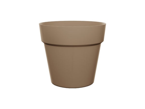 Pot polypropylène NATERIAL Diam.47 x H.40.4 cm beige