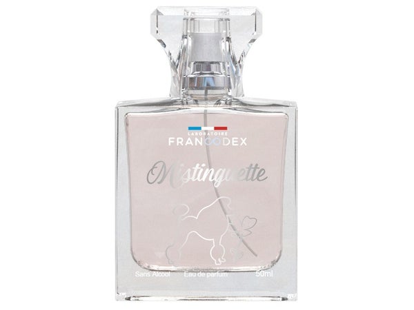Eau de parfum sans alcool pour chien Mistinguette, 50 ml