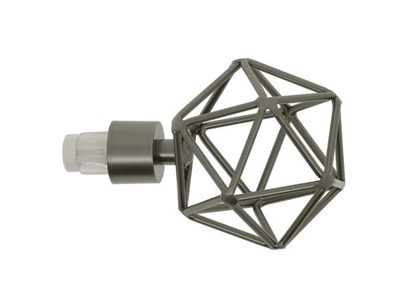Embout Gun, gris mat, pour embout Diam.28 mm MOBOIS