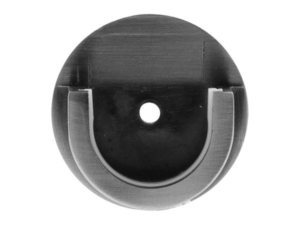 Lot de 2 naissances tringle à rideau Gun, 20 mm titane mat MOBOIS