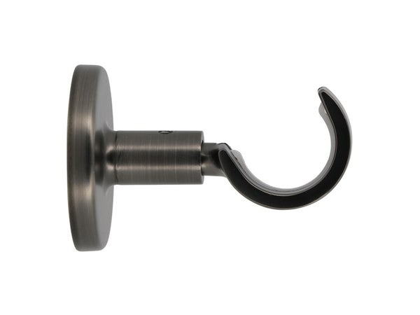 Support tringle à rideau Gun, 28 mm titane foncé MOBOIS