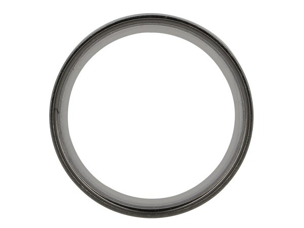 Lot de 10 anneaux tringle à rideau Gun 28 mm acier gris foncé