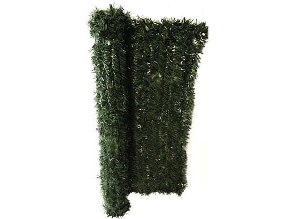 Haie Artificielle - 1 X 3 M - Bicolore : 2 Tons De Vert