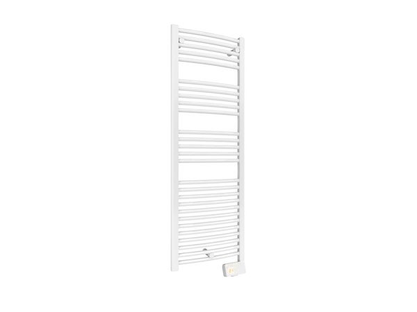 Sèche-serviettes électrique EQUATION 750W, H.146 x l.48 cm Kaltar 750 courbe blc blanc