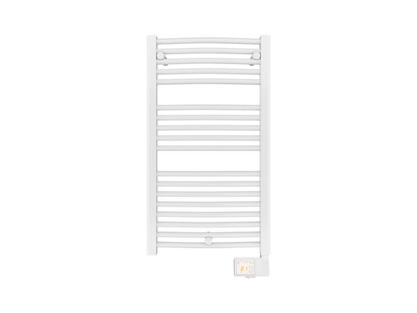 Sèche-serviettes électrique EQUATION 500W, H.98 x l.50 cm Kaltar 500 courbe blc blanc