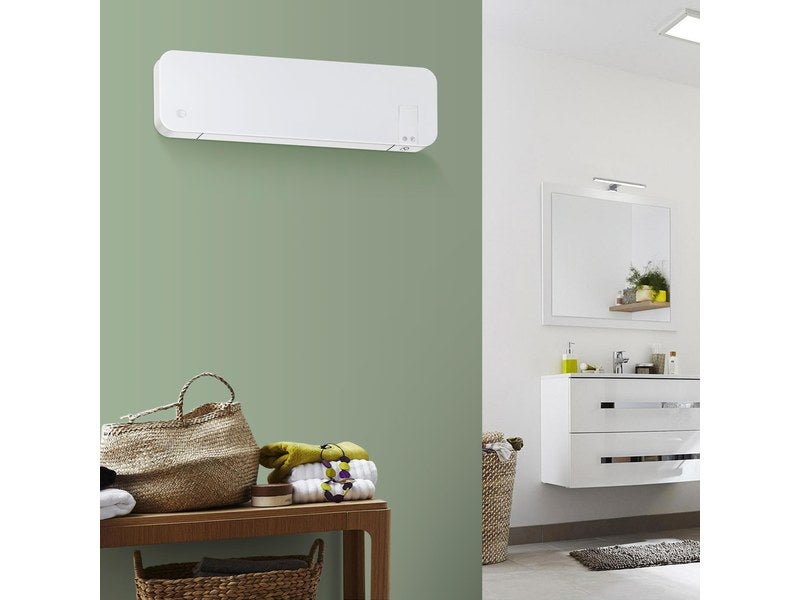Radiateur soufflant, 3300 W, avec thermostat et tuyau d'air, chauffage  électrique d'atelier : : Cuisine et Maison