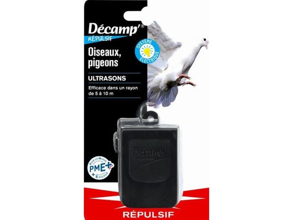Répulsif ultrasons anti-pigeons DECAMP'