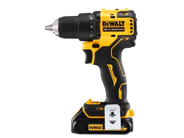 Perceuse visseuse brushless DEWALT, 18 V 4 Ah, 2 batteries DCD708MDR-QW