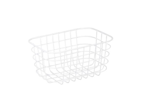 Panier H.13 x l.25 x P.13 cm, métal