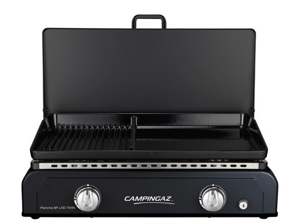 Plancha au gaz à poser, CAMPINGAZ BF LXD Twin, noir