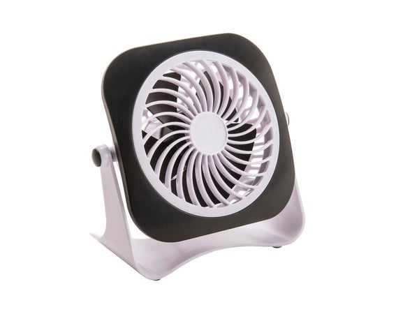 Mini ventilateur de table EQUATION 3 W Diam. 14 cm noir