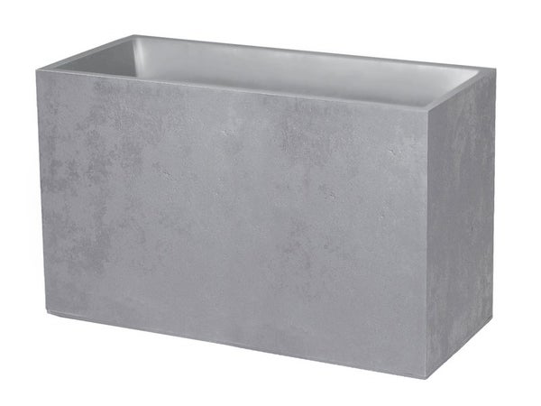 Muret EDA Basalt l.39.5 x H.60 cm 116L gris béton