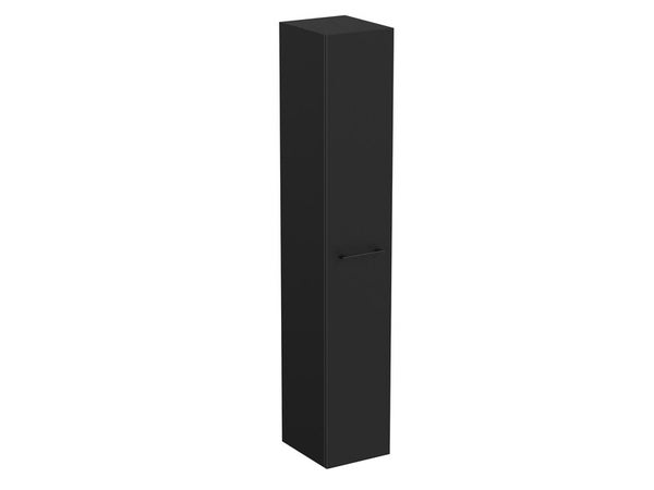 Porte noir mat l.30 x H.172.9 cm Remix