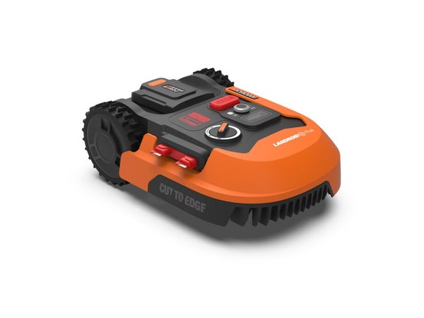 Robot tondeuse connecté WORX PLUS Wr165e, 500 m², l. 18 cm