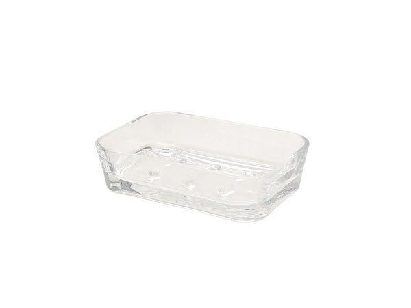 Porte savon Claire, acrylique transparent