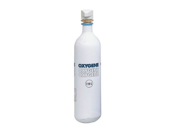 Bouteille rechargeable de gaz oxygène CAMPINGAZ 50002, 110 litres