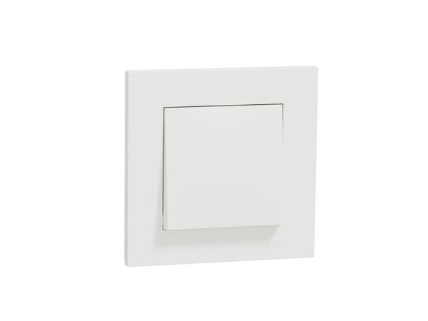 Lot de 5 interrupteurs va-et-vient complet SCHNEIDER ELECTRIC MILUZ blanc
