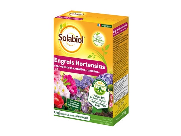 Engrais hortensia SOLABIOL 1,5kg
