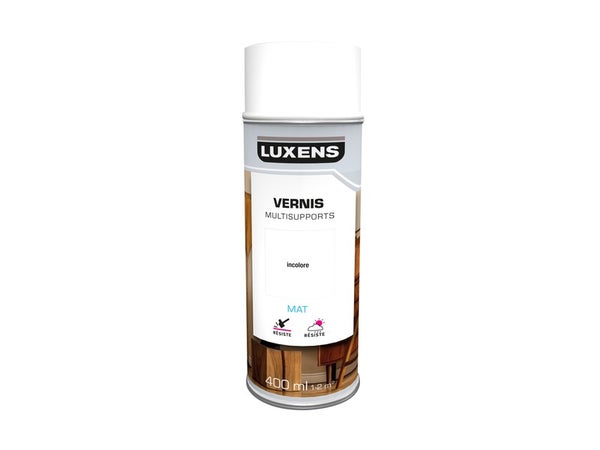 Vernis en bombe aérosol LUXENS mat 400 ml