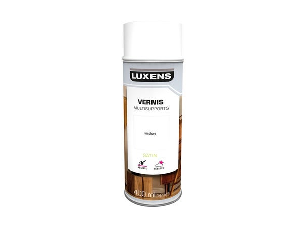 Vernis en bombe aérosol LUXENS satiné 400 ml