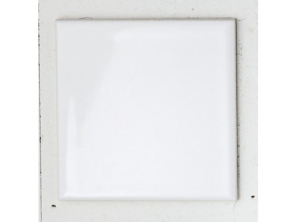 Faience mur blanc l.9.7 x L.9.7 cm, Astuce