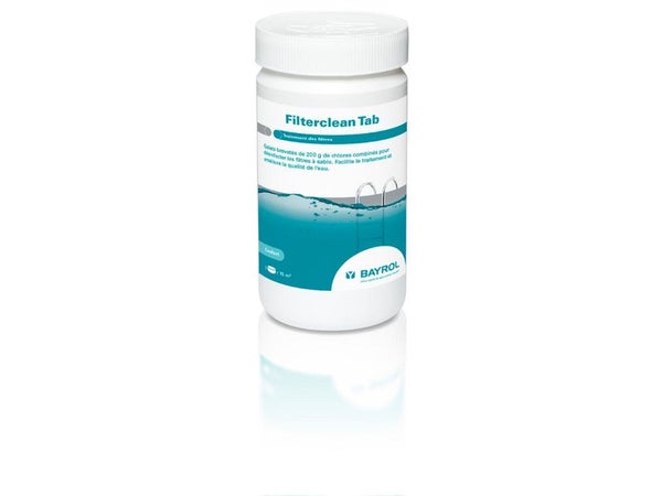Produits d'entretien piscine BAYROL Filterclean, pastille, 1 kg