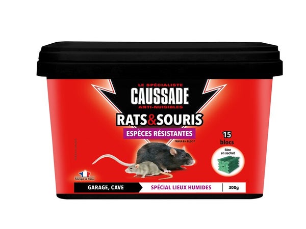 Appâts Rats Souris Pâtes KB x12 - Jardi Pradel - Jardinerie et