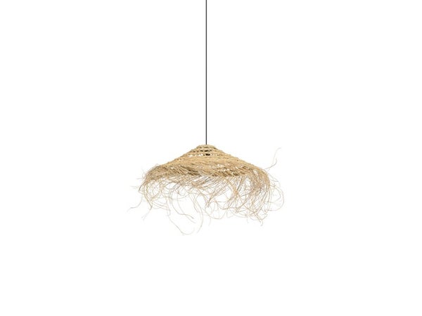 Suspension E27 corde naturel ALFA MEDINA Diam. 50 cm