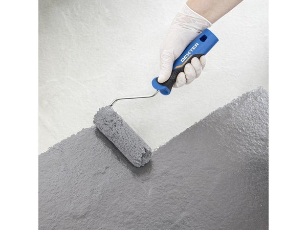 Peinture pour sol garage béton et carrelage haute resistance, LUXENS, 0.5 L granit 3 satiné