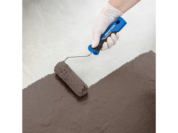 Peinture pour sol garage béton et carrelage haute resistance, LUXENS, 2.5 L fossil 3 satiné