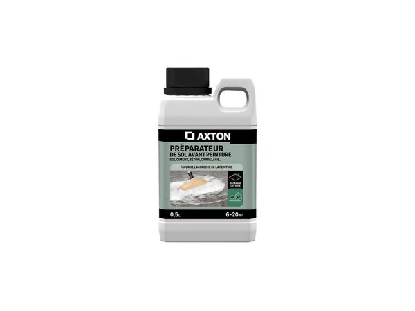 Sous-couche avant peinture sol interieur / exterieur AXTON, incolore, 0.5 l
