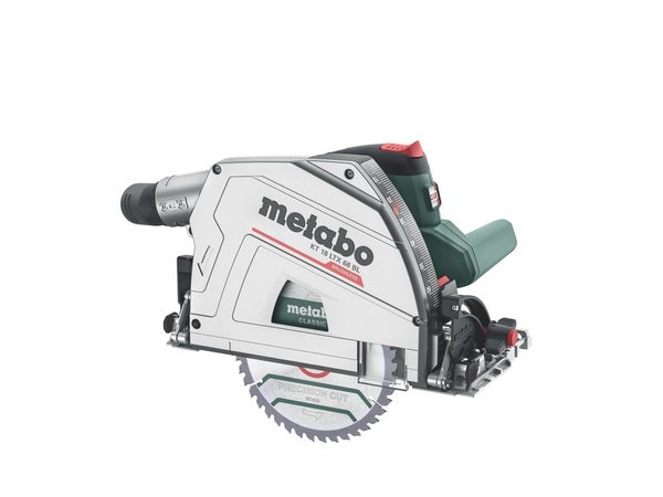 Scie circulaire plongeante sans fil METABO KT 18 LTX 66 BL, sans batterie