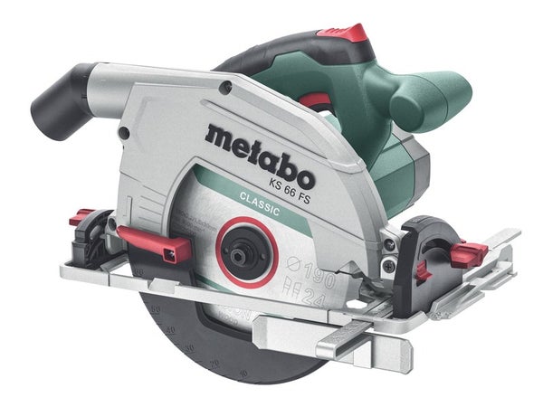 Scie circulaire filaire METABO, 1500 W, 190 mm, Ks 66 fs