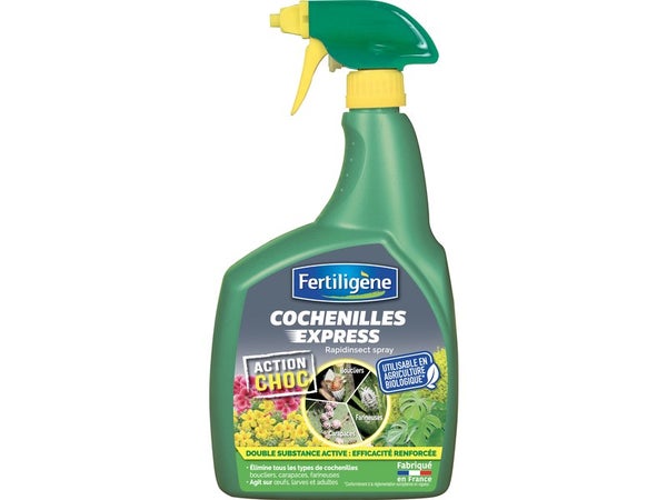 Traitement des insectes anticochenille FERTILIGENE , pourtous végétaux, 700 ml