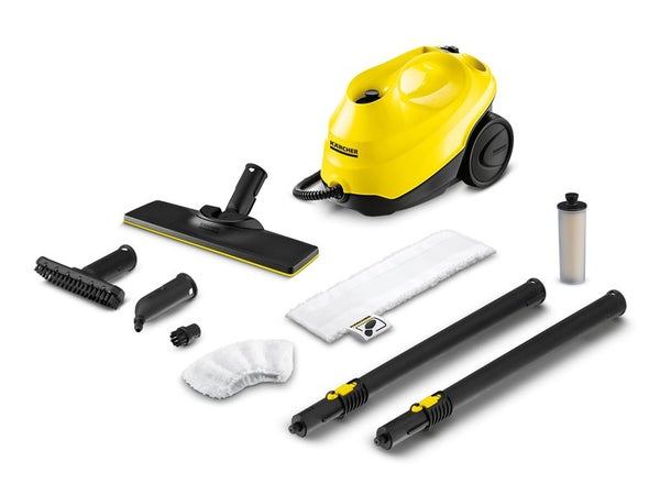 Nettoyeur vapeur jaune / noir KARCHER 15131240, 1900 W